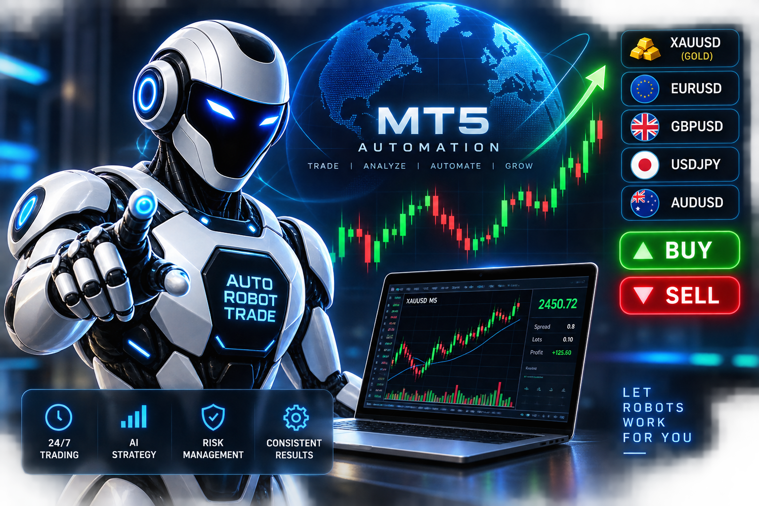 Auto Robot Trade MT5 automation